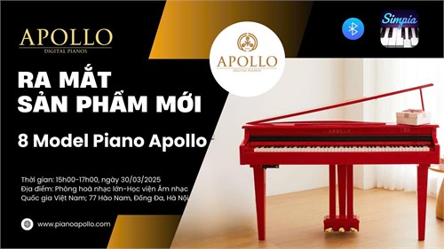 Lễ Ra Mắt Và Giới Thiệu Các Sản Phẩm Đàn Piano Điện Apollo